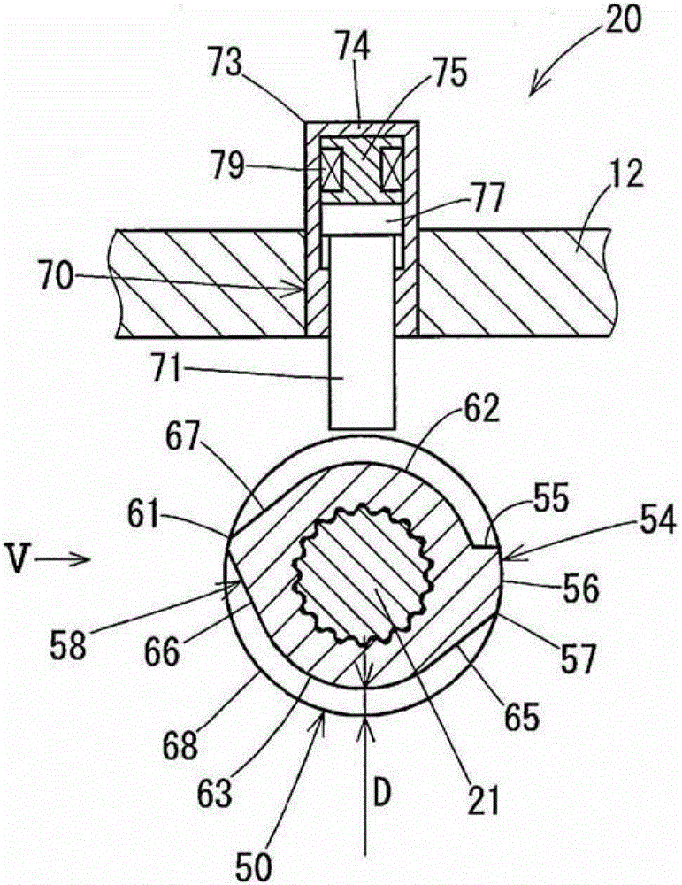 Valve lift adjustment device