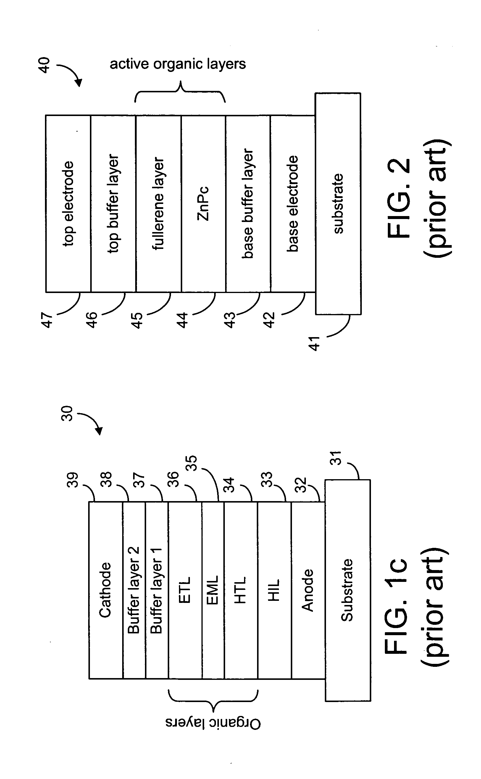 Organic photoelectric device with improved electron transport efficiency