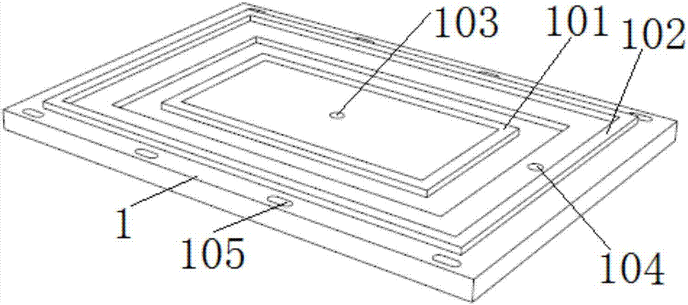 Shield-tunnel lining segment T-shaped seam two-sealing-pad waterproof test device and method