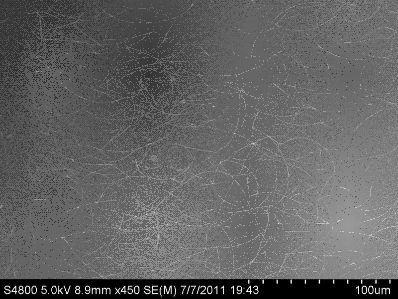 Water-solubility silver nanowire writing ink and preparation method thereof as well as using method thereof