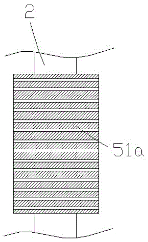 Oil-immersion-type testing transformer with cooling circulation structure