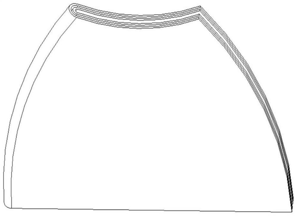 Design method of reinforcement of fiber composite shell