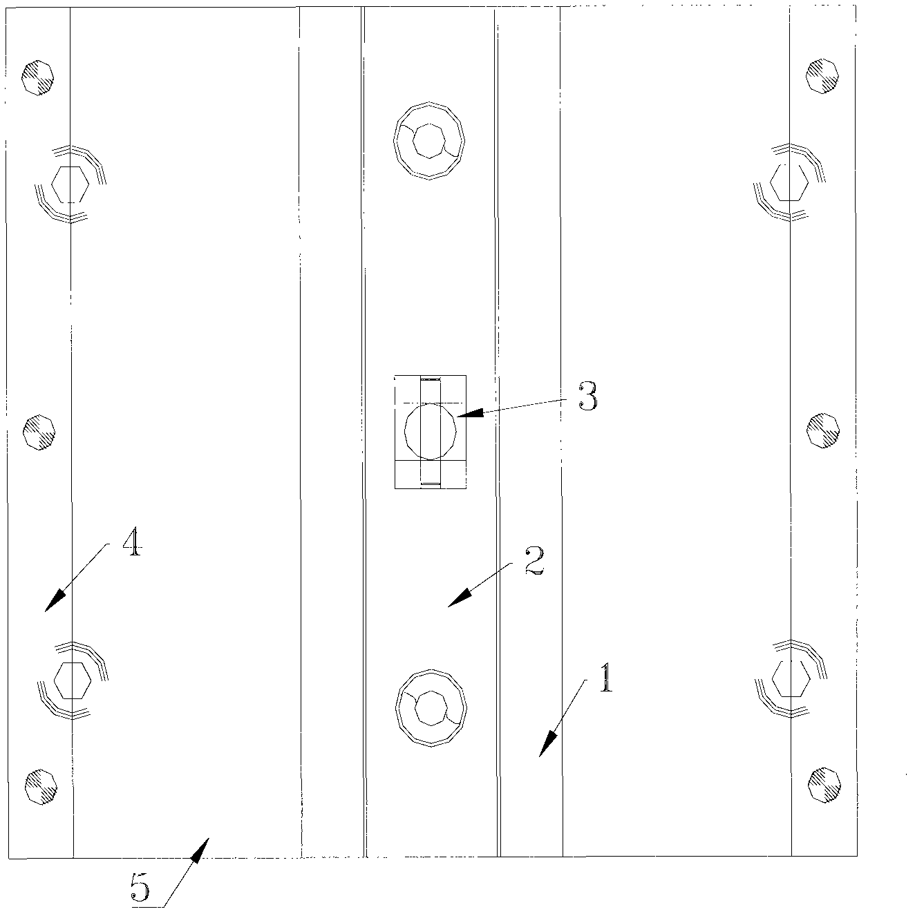 Detection jig for circular plastic product