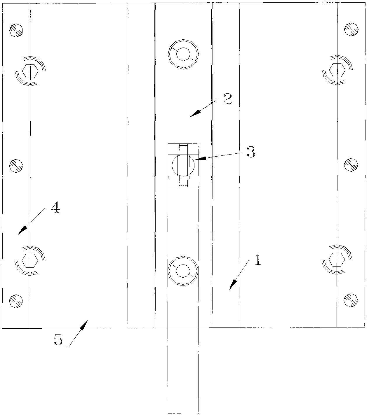 Detection jig for circular plastic product