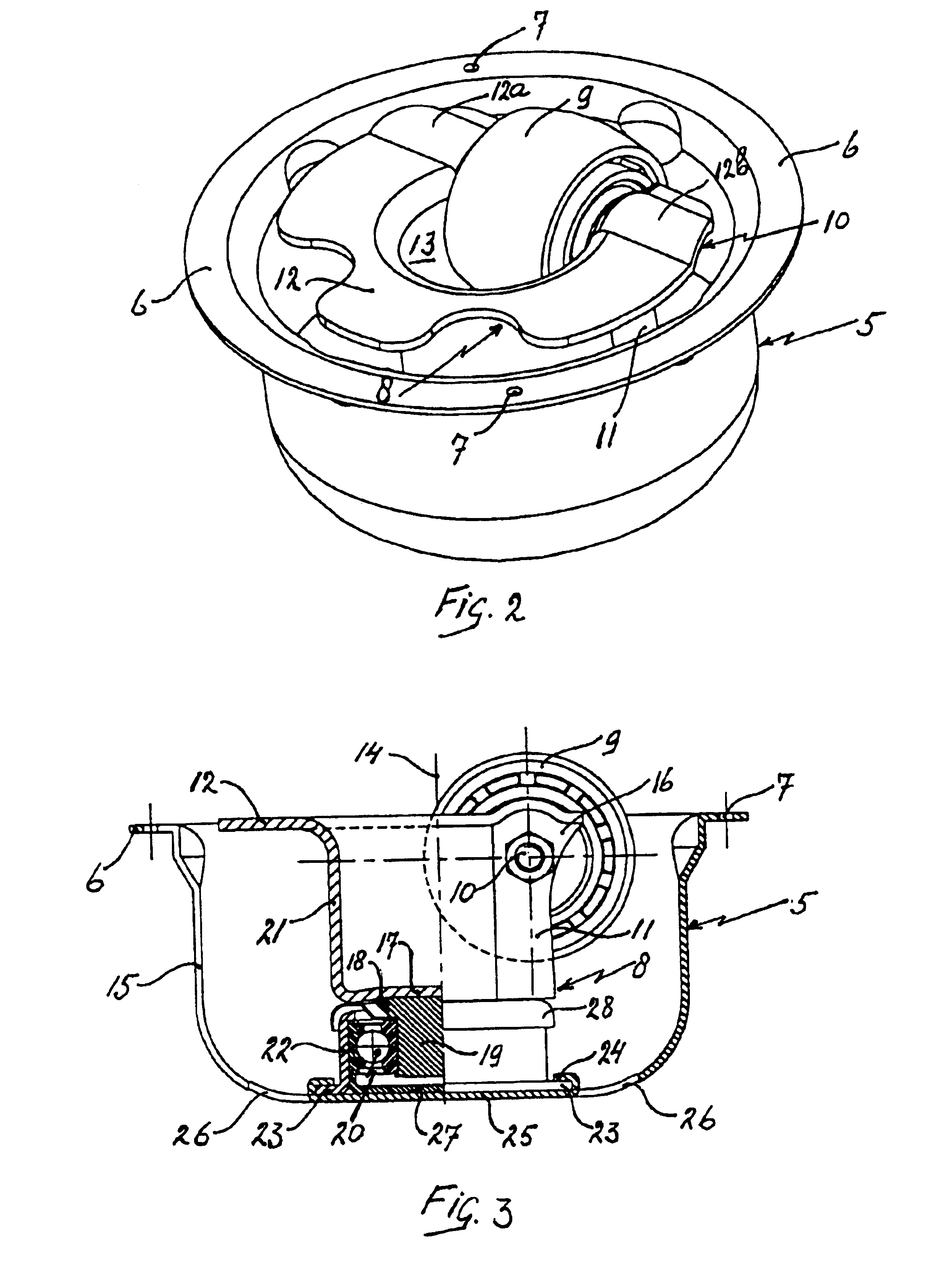 Swivel caster