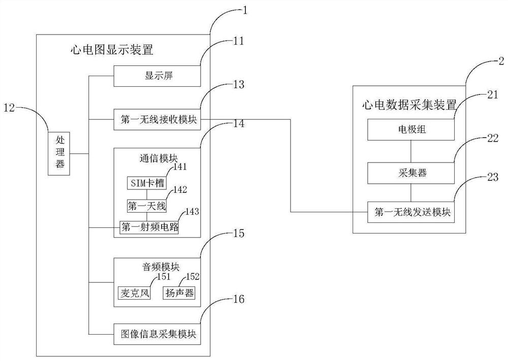 Dynamic electrocardiogram monitoring system