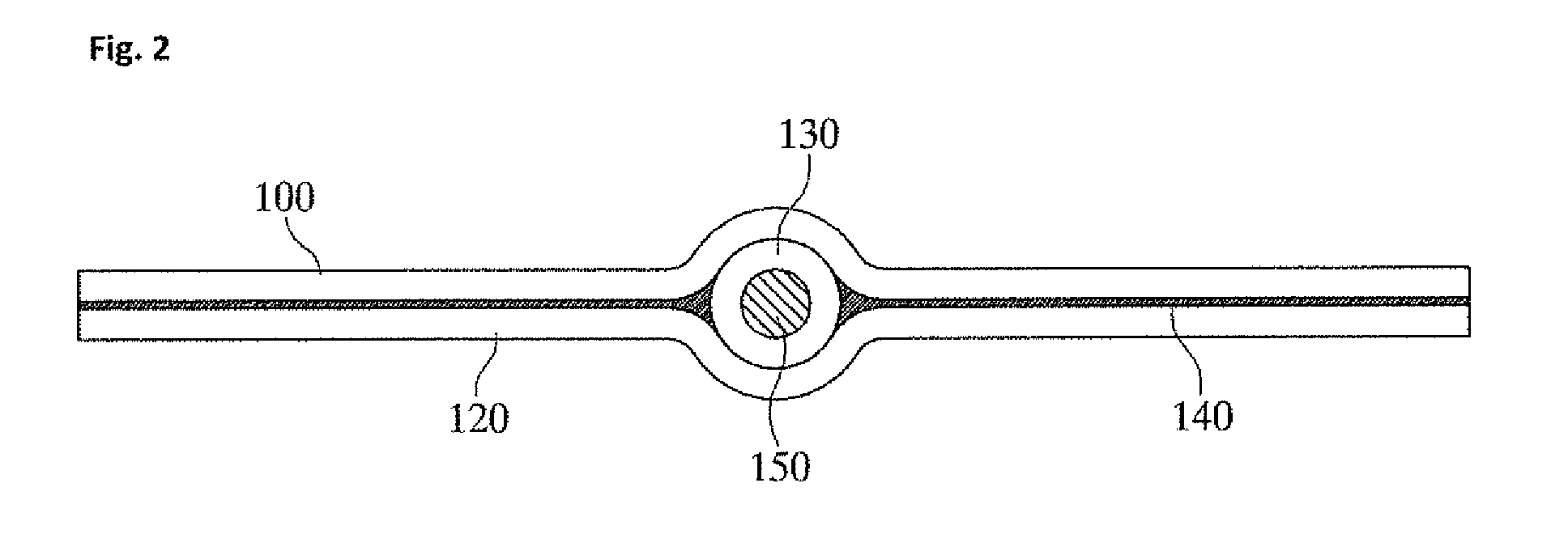 Fbg sensor for measuring maximum strain, manufacturing method and using method