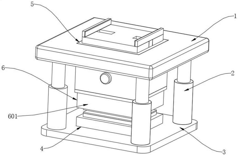 Control type magnetic suspension vibration isolation platform