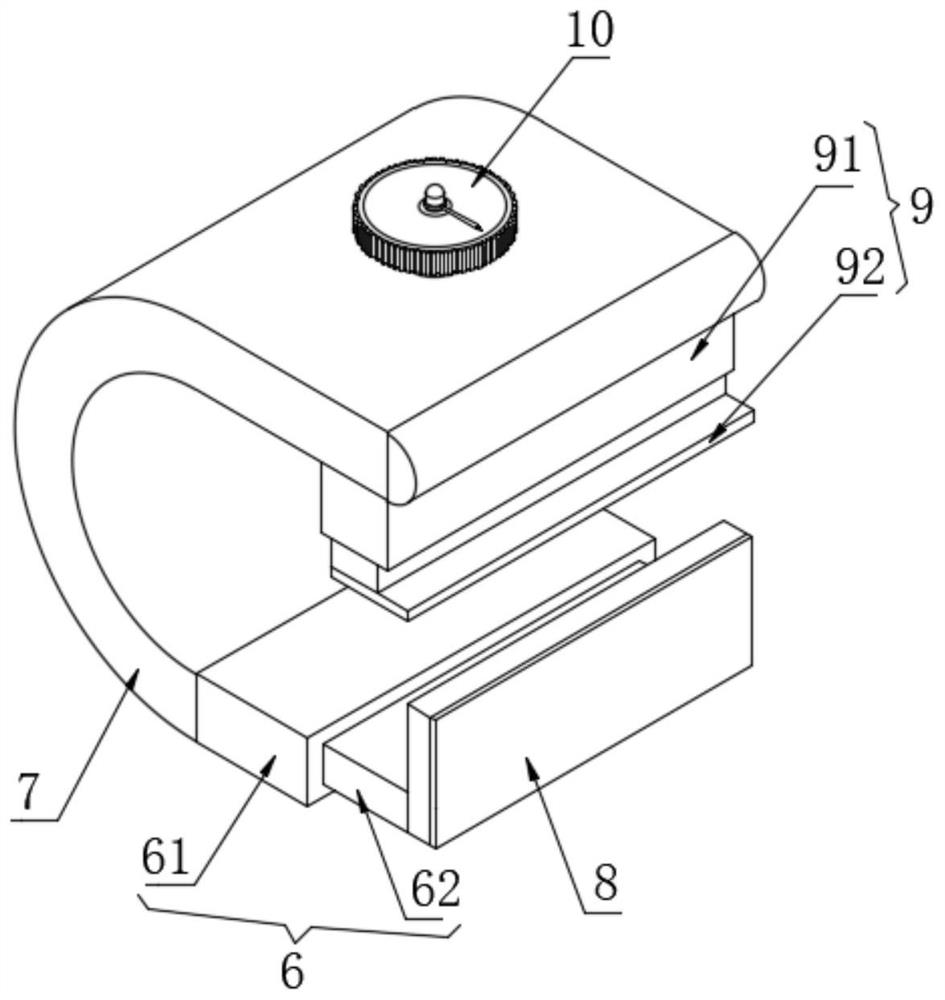 Workpiece multi-stage positioning device applied to numerical control milling machine