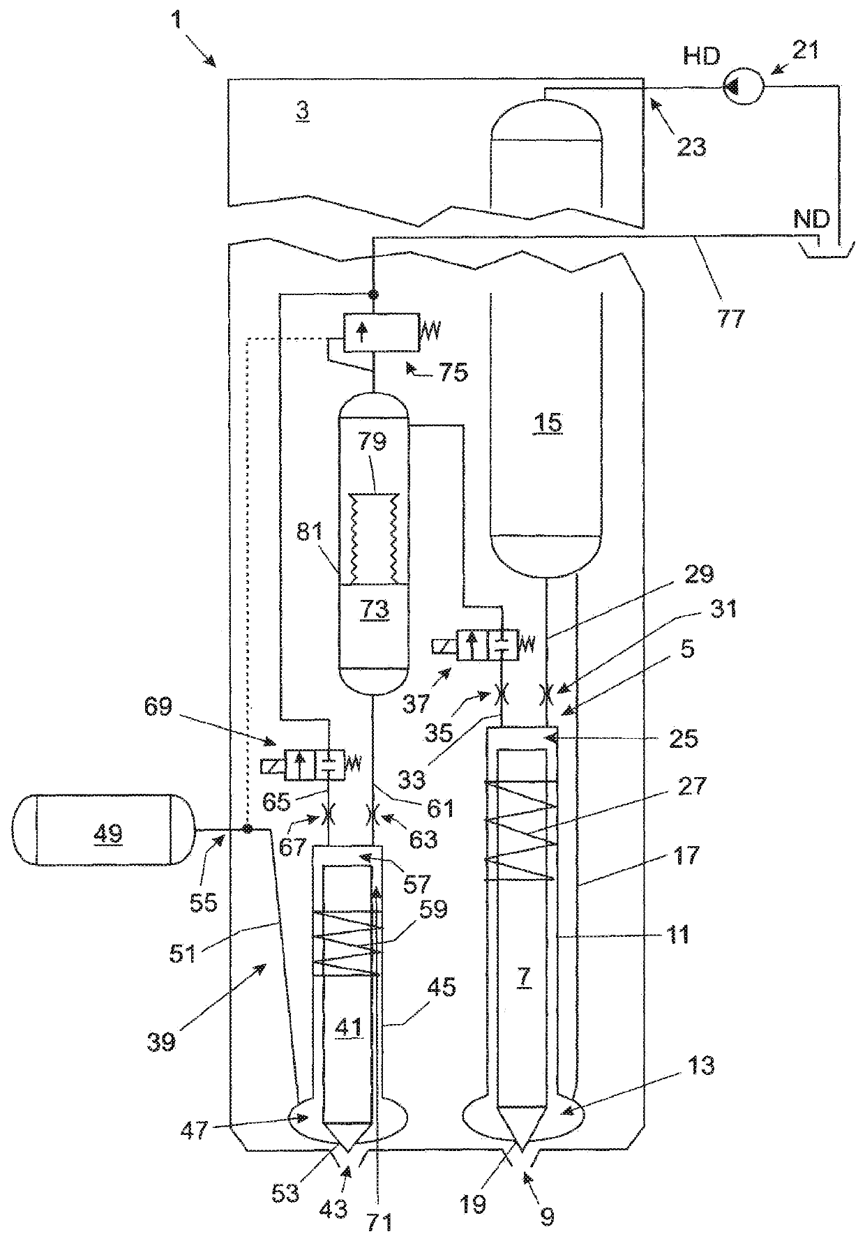 Dual-fuel injector