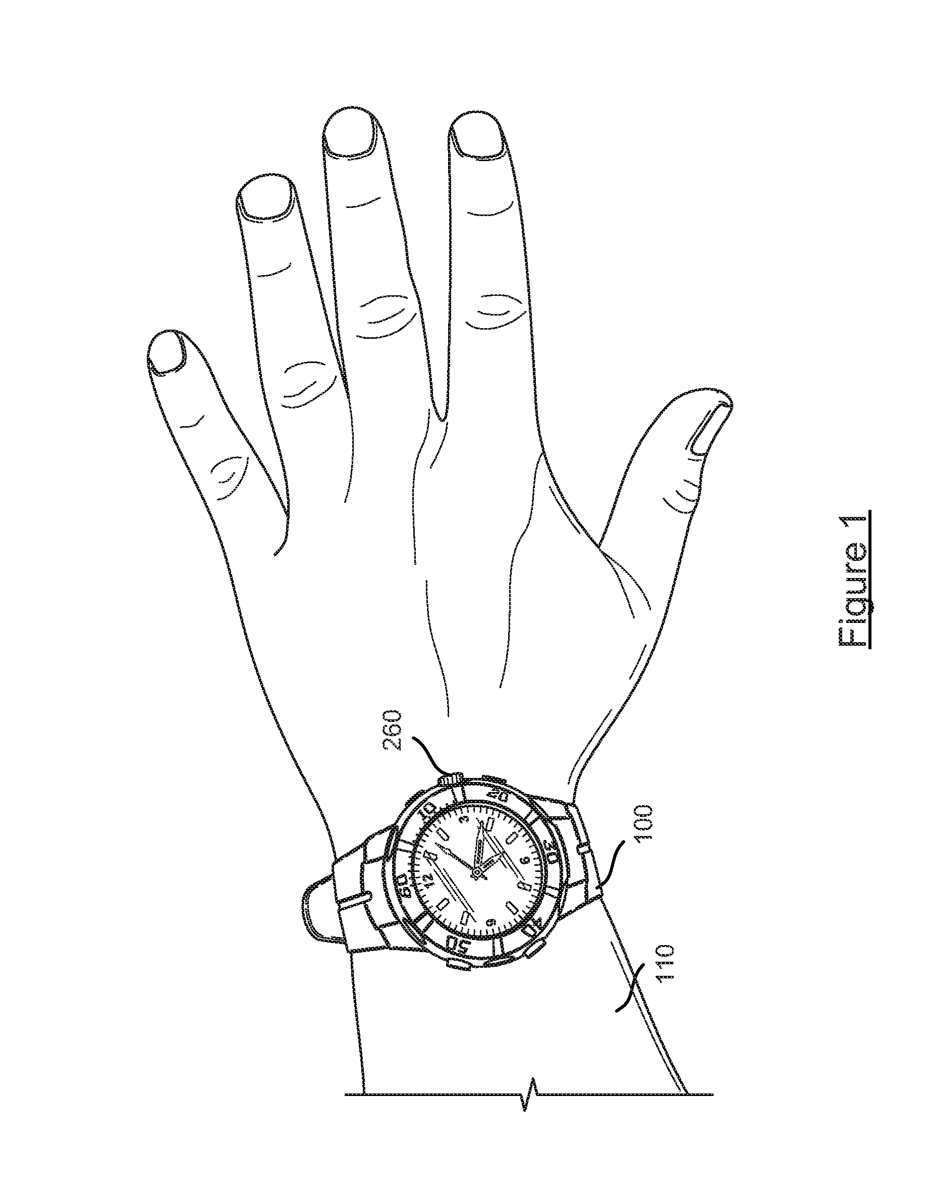 Electrostatic discharge protection for analog component of wrist-worn device