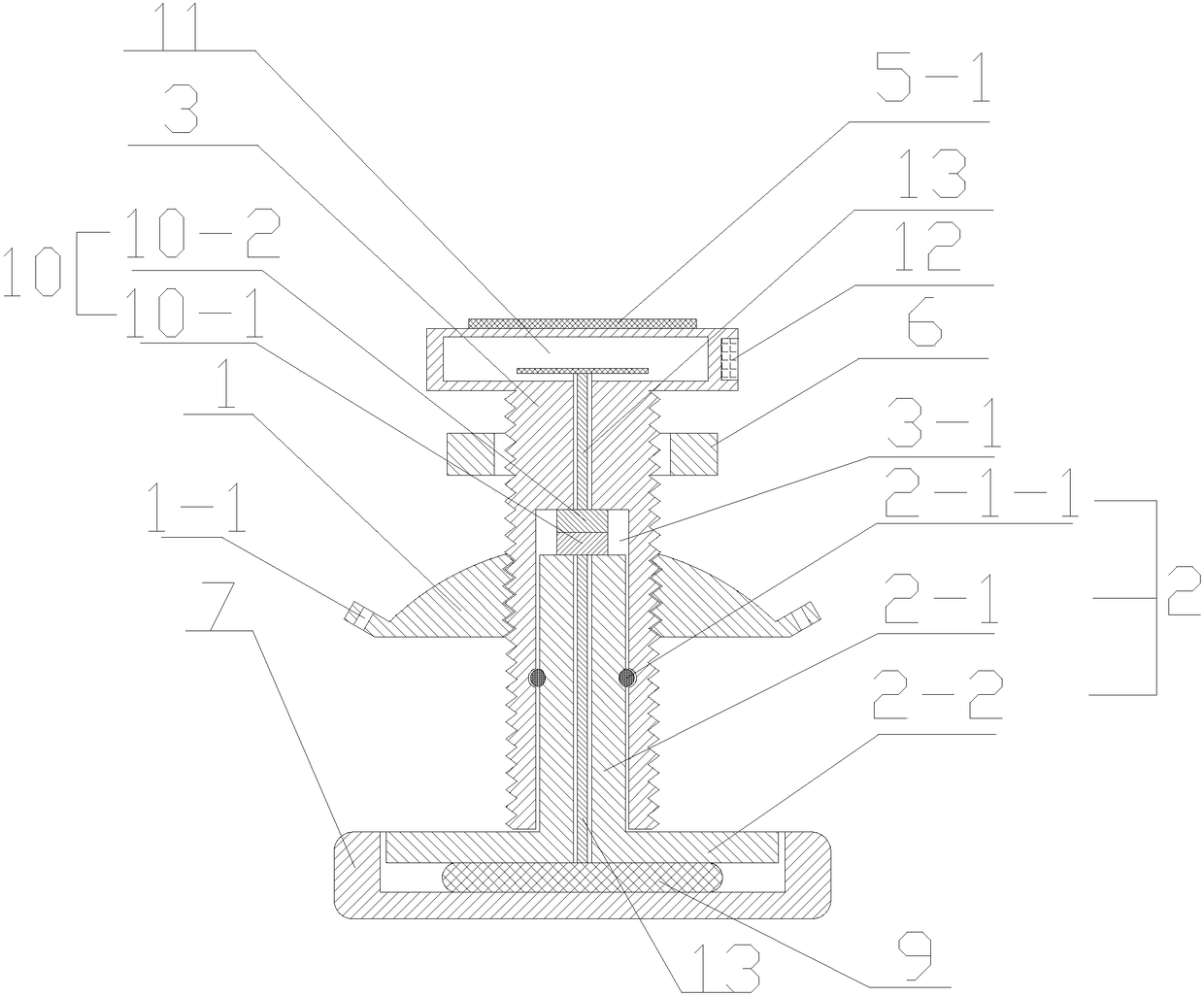 Inductive pressurizing type femoral artery compressor