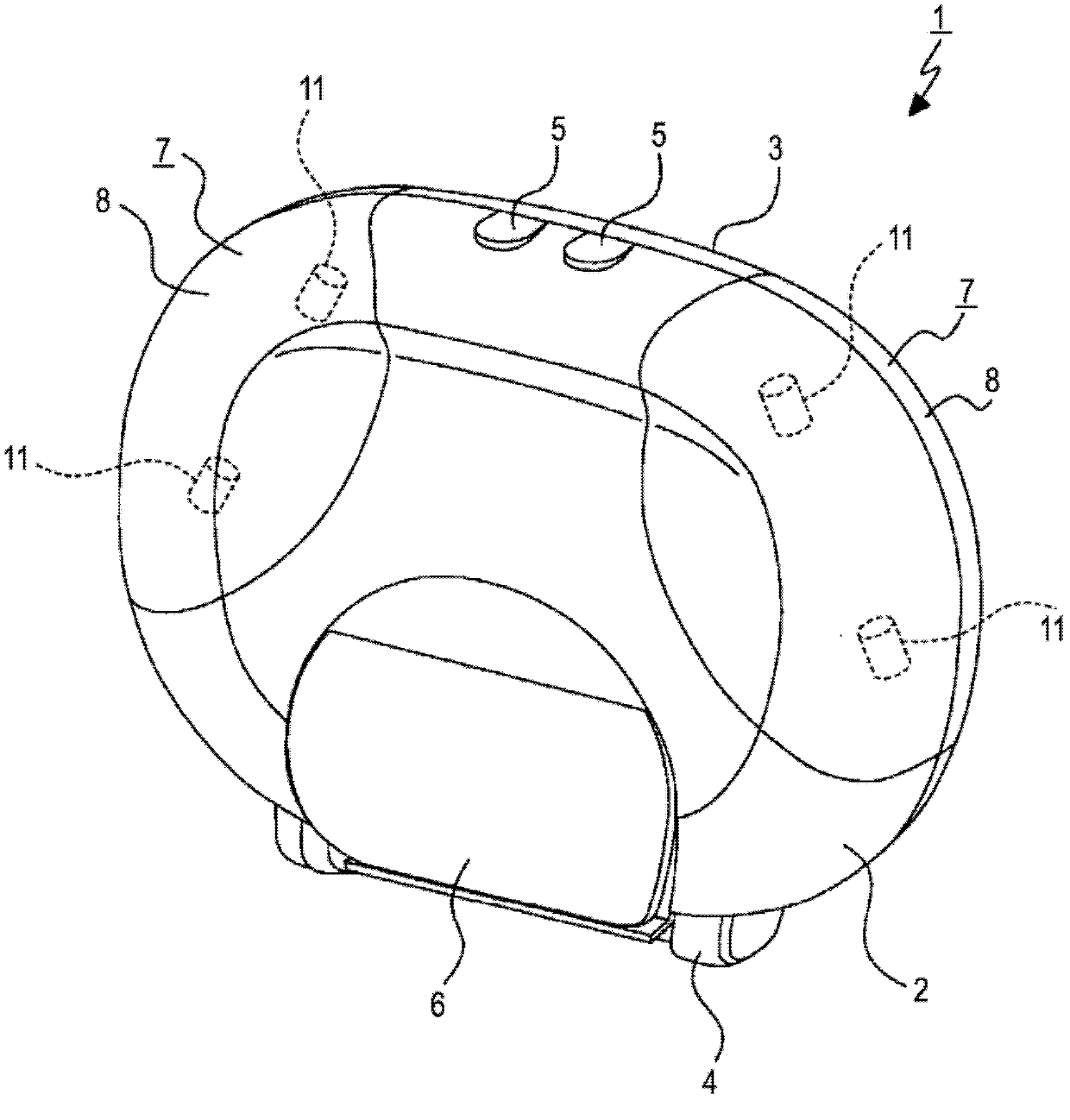 Output device and operation unit cover