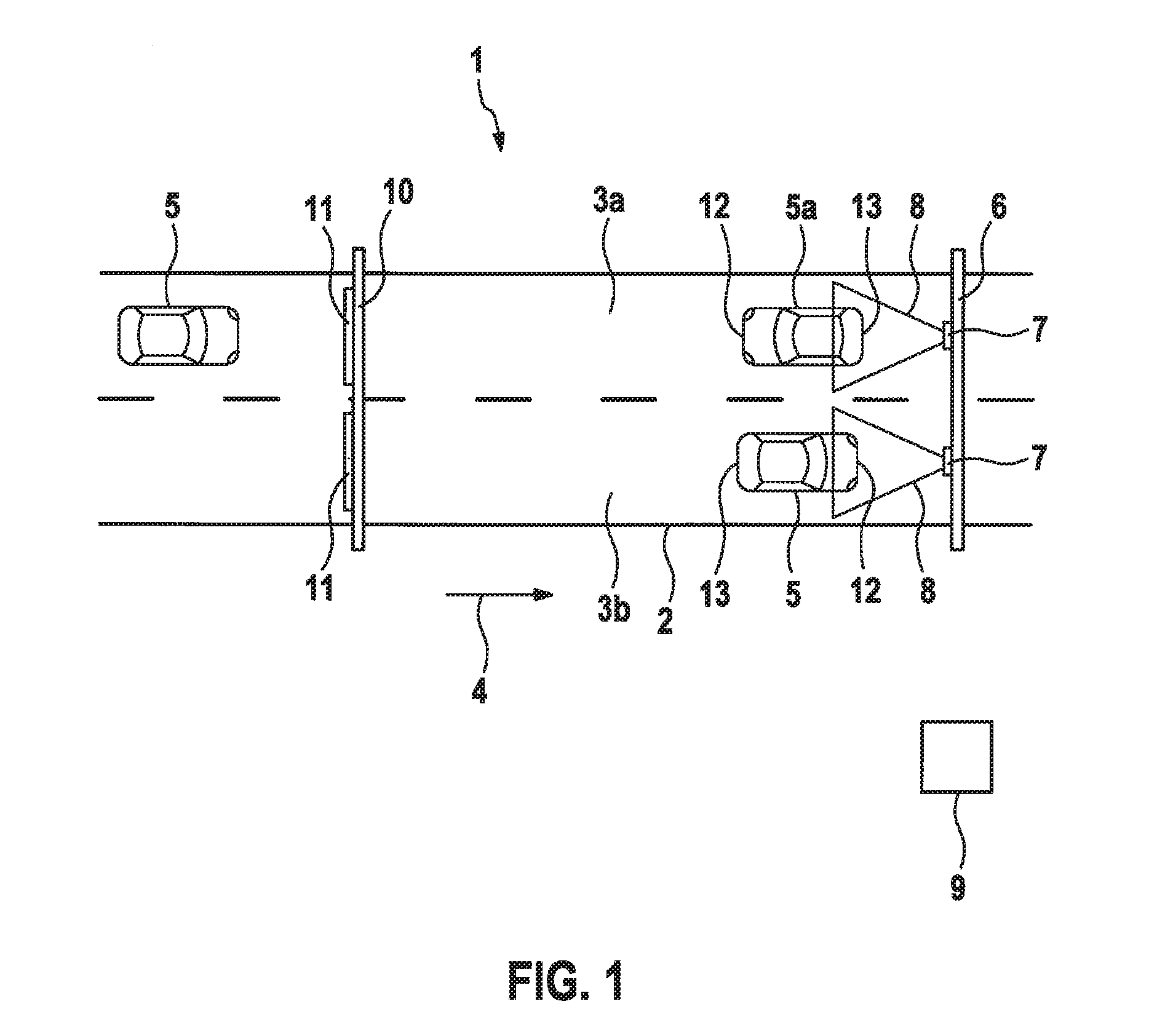 Method and traffic monitoring device for detecting a wrong-way driving incidnet of a motor vehicle