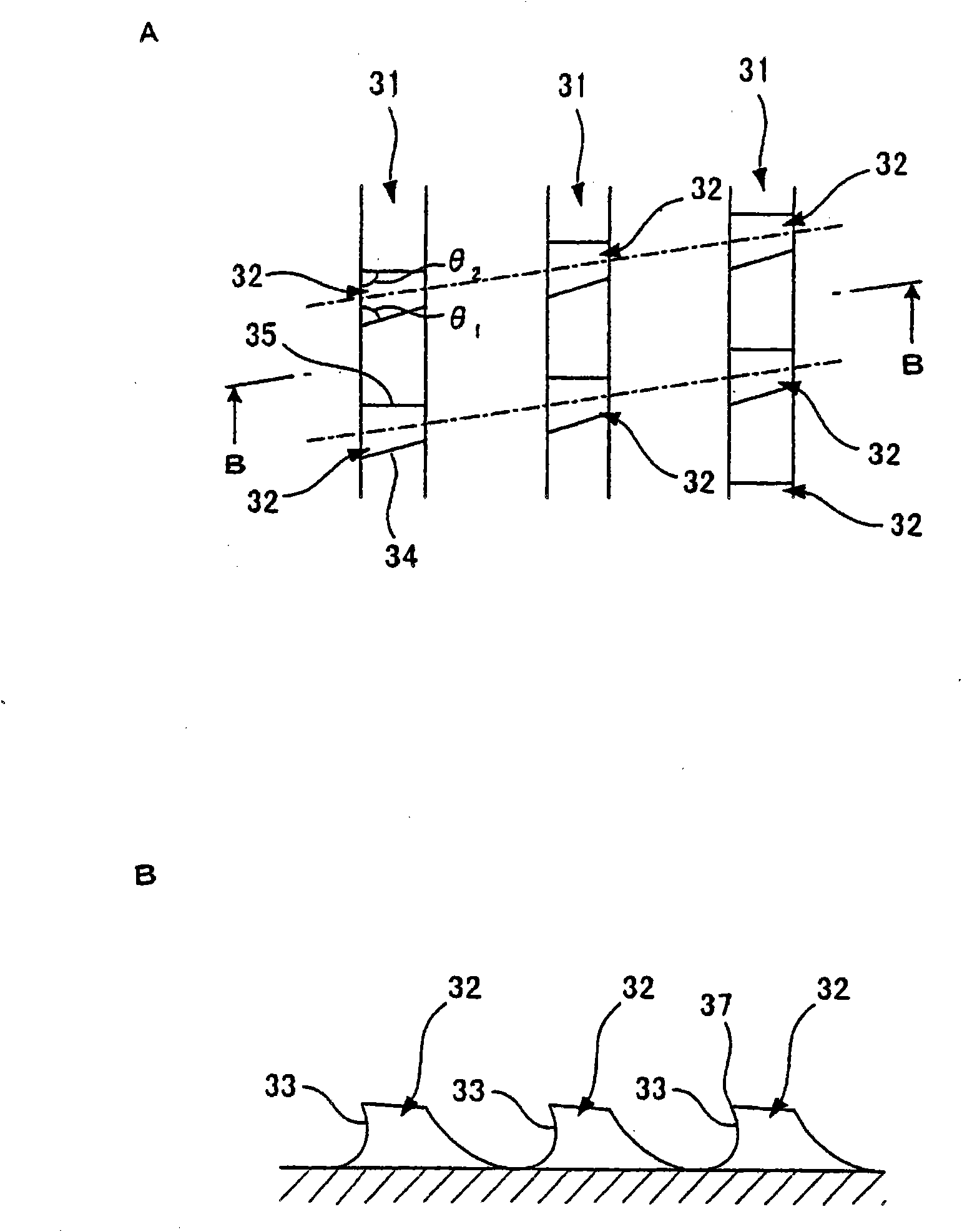 Helical broach for roughing