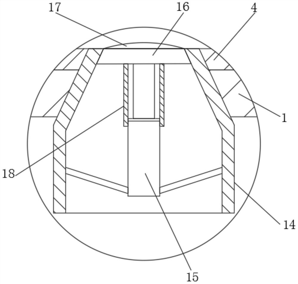 Asphalt pavement repairing device for road repairing