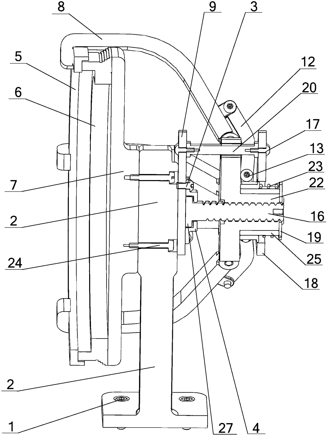 Rapid clamping device