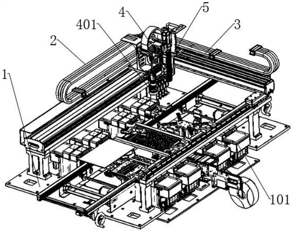 Small-sized universal module testing equipment