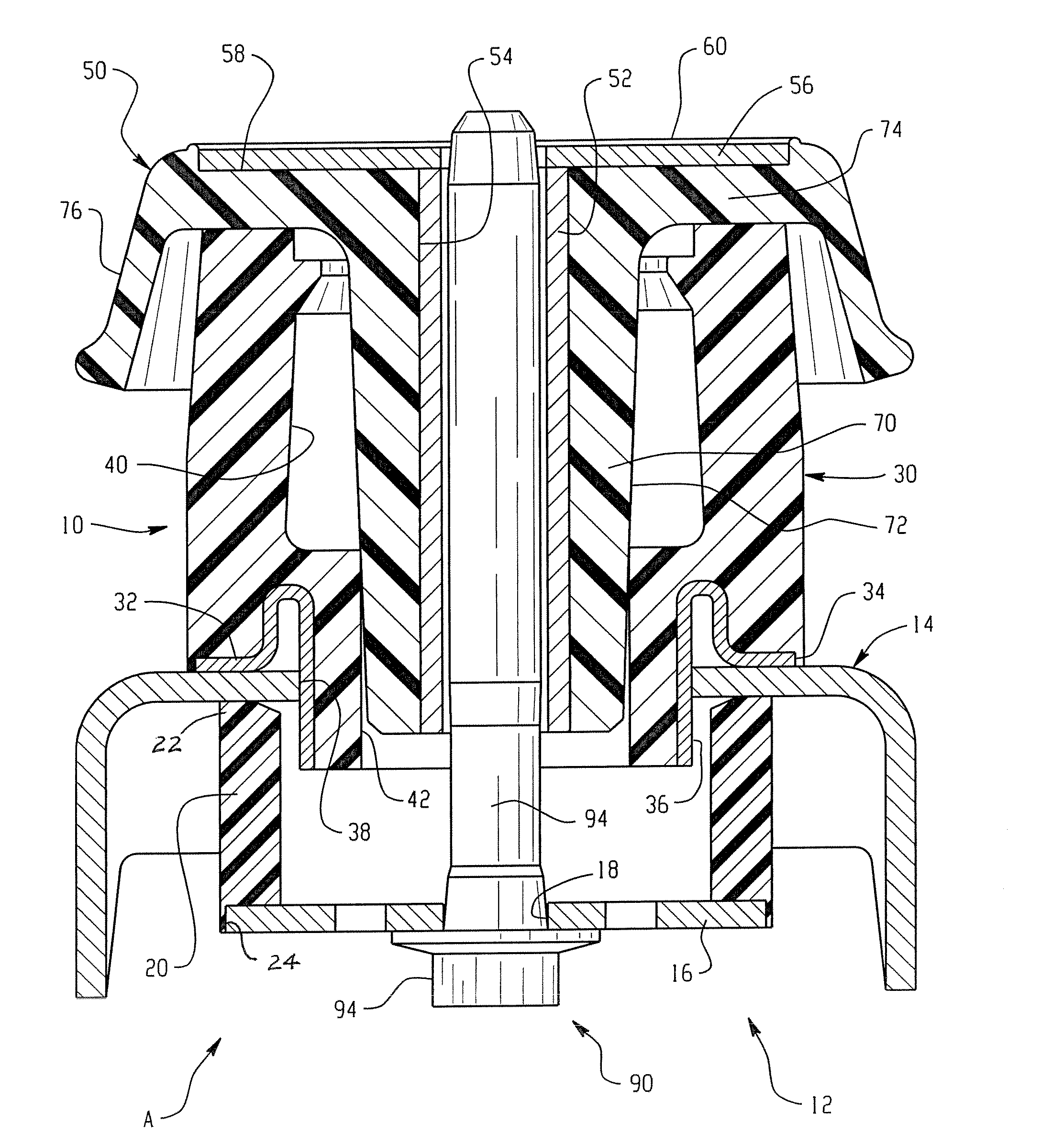 Composite helmet for body mount