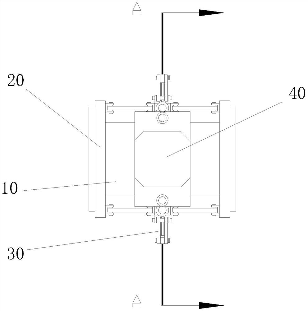 Naked pipe clamp valve