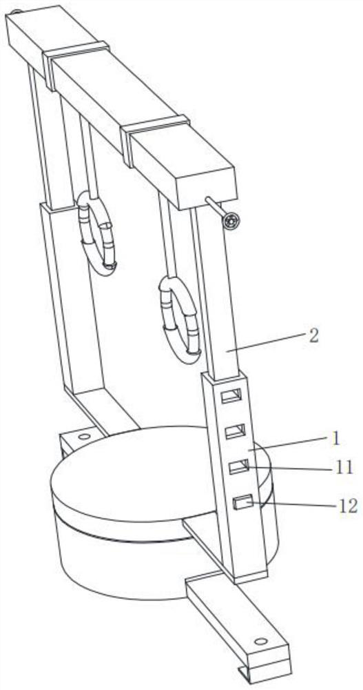 Limb fixing device for cardio-thoracic surgical nursing