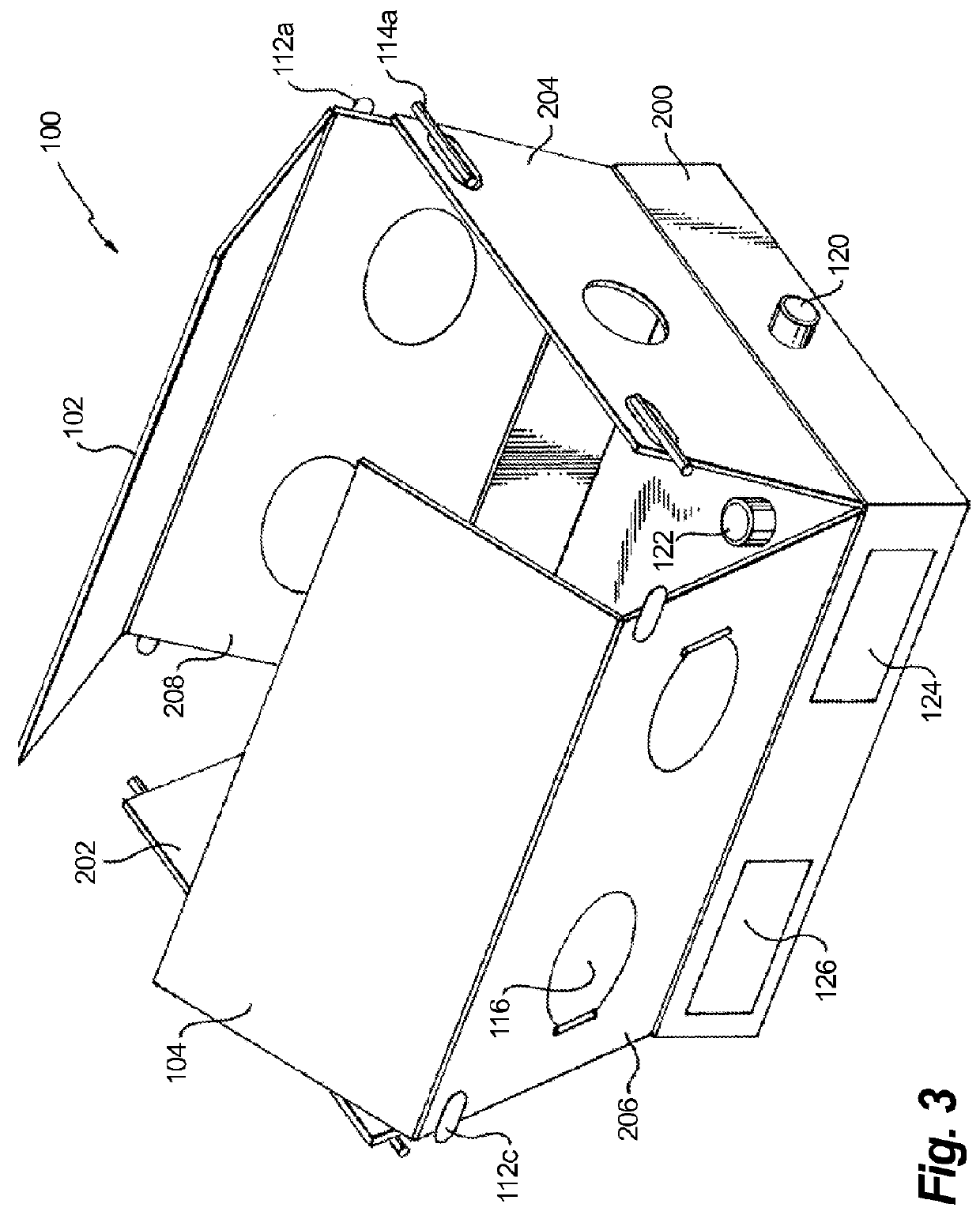 Portable infant incubator