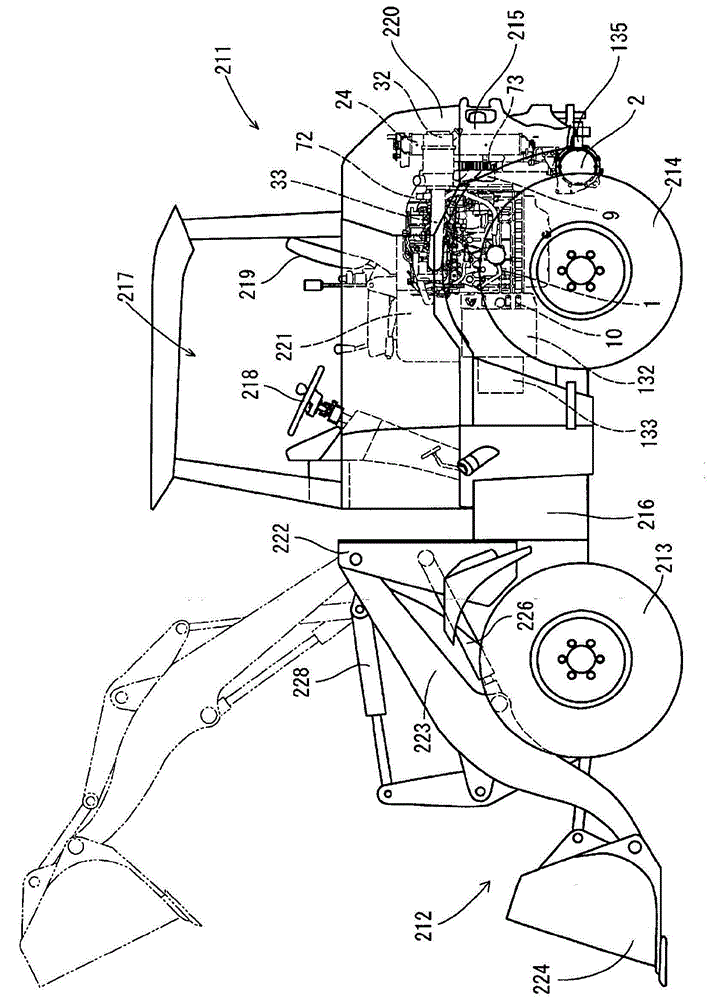 Engine device