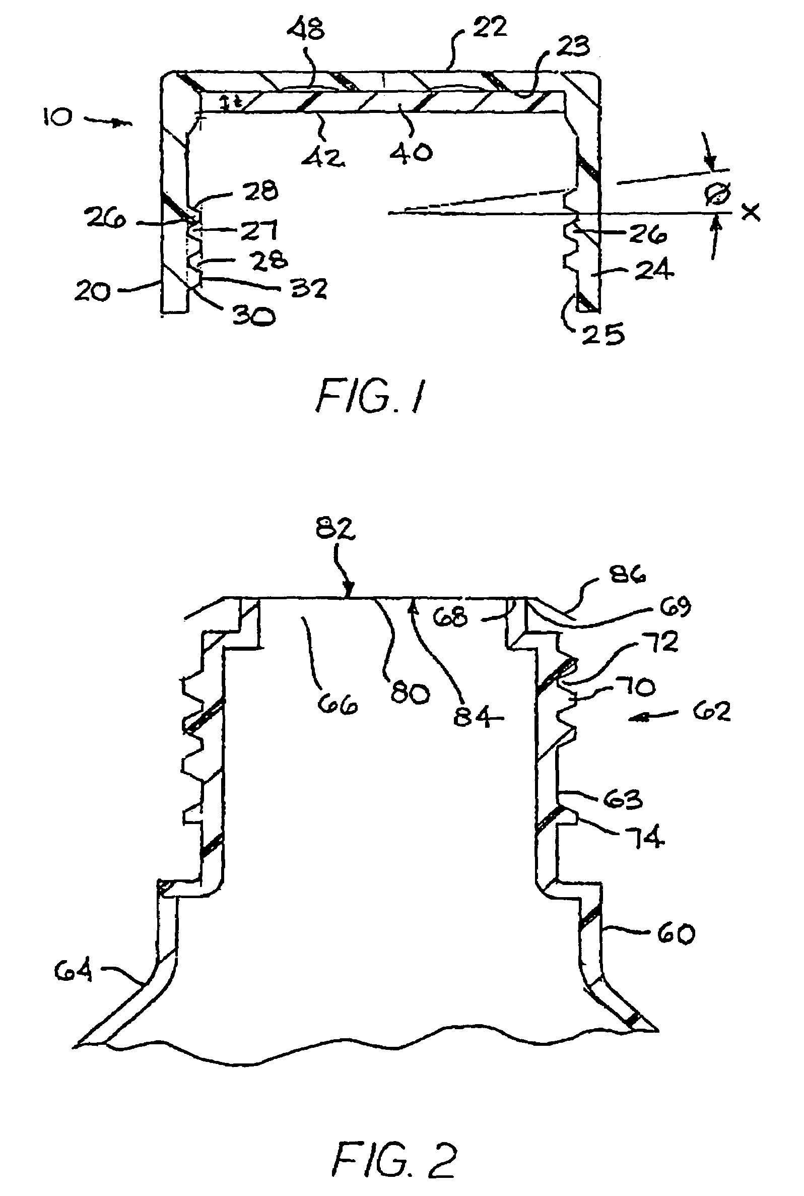 Closure for a retort processed container having a peelable seal