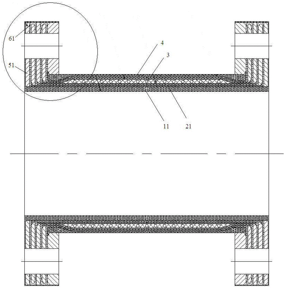 Compensator for slurry balance shield mud circulation system