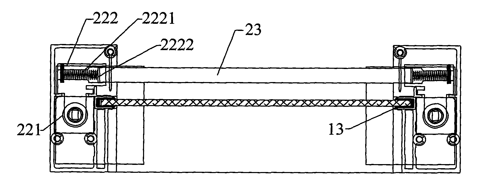 Solar panel frame and mounting system device thereof