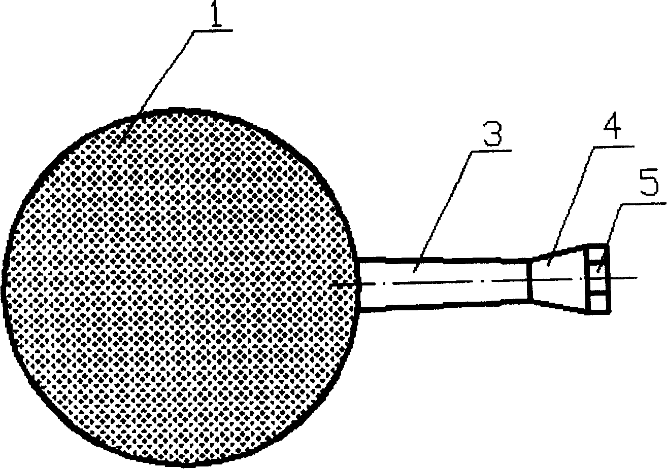 Spherieal radiation gas fuel burner