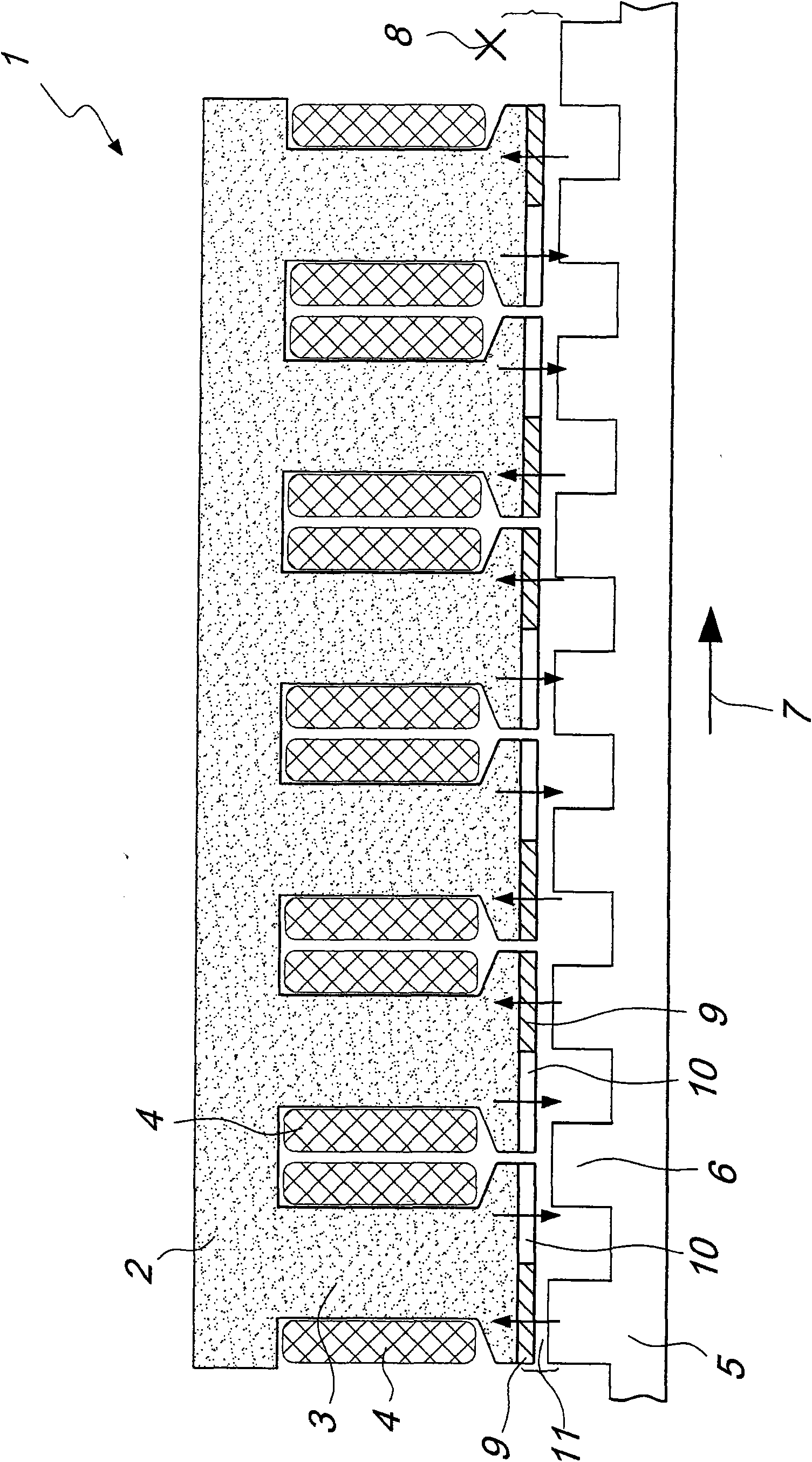 Magnetic flux reverse linear motor