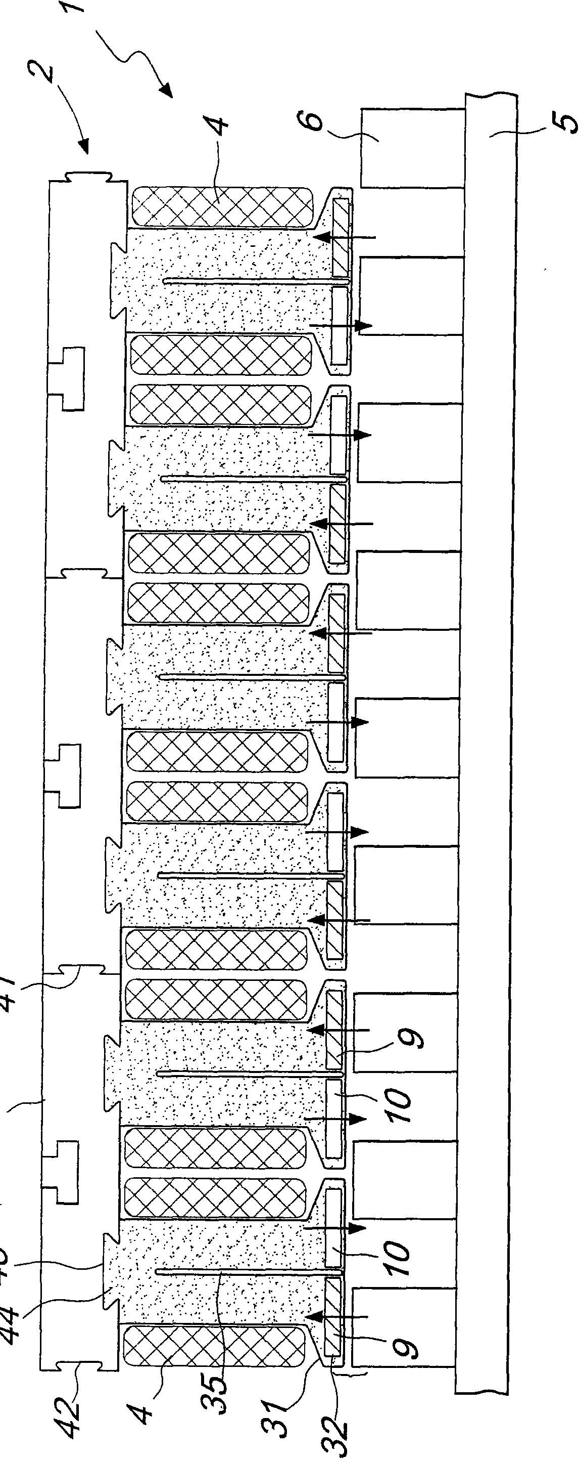 Magnetic flux reverse linear motor