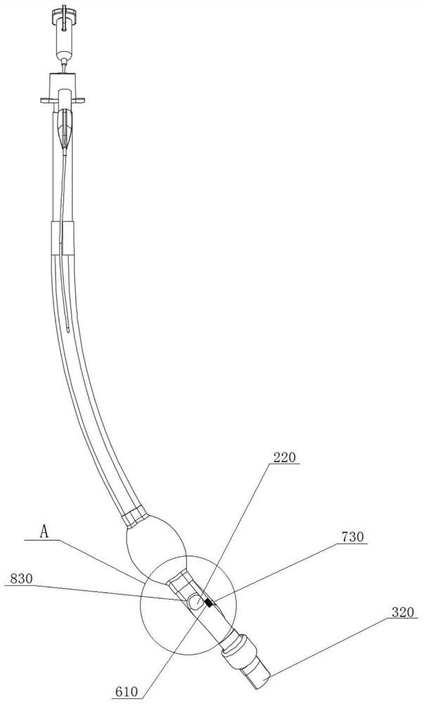 Visual multifunctional double-cavity bronchial cannula