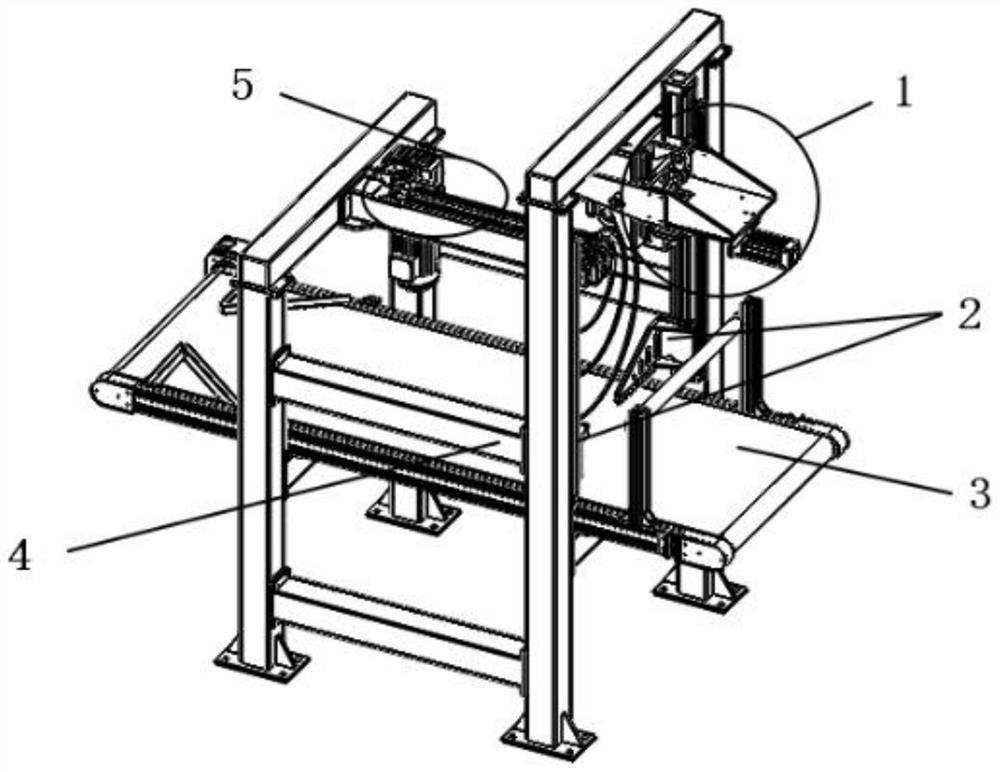 A flexible automatic splitting machine based on bead