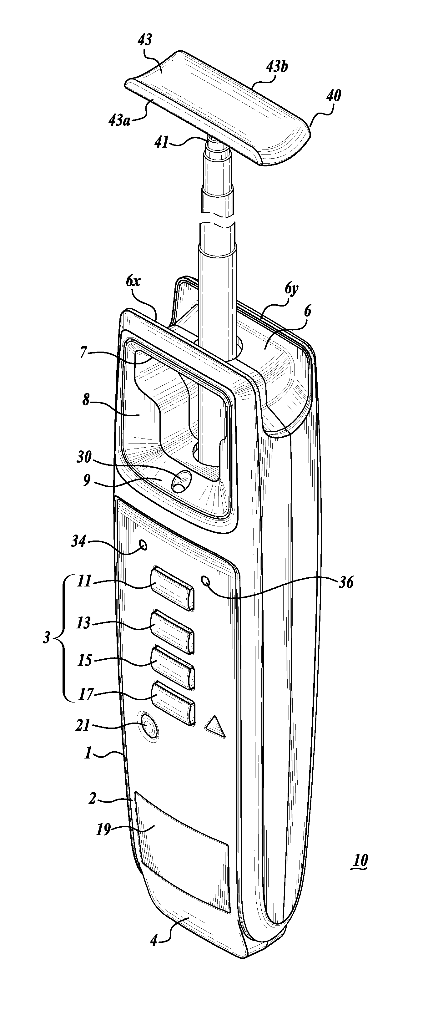 Fluorescent lamp testing device