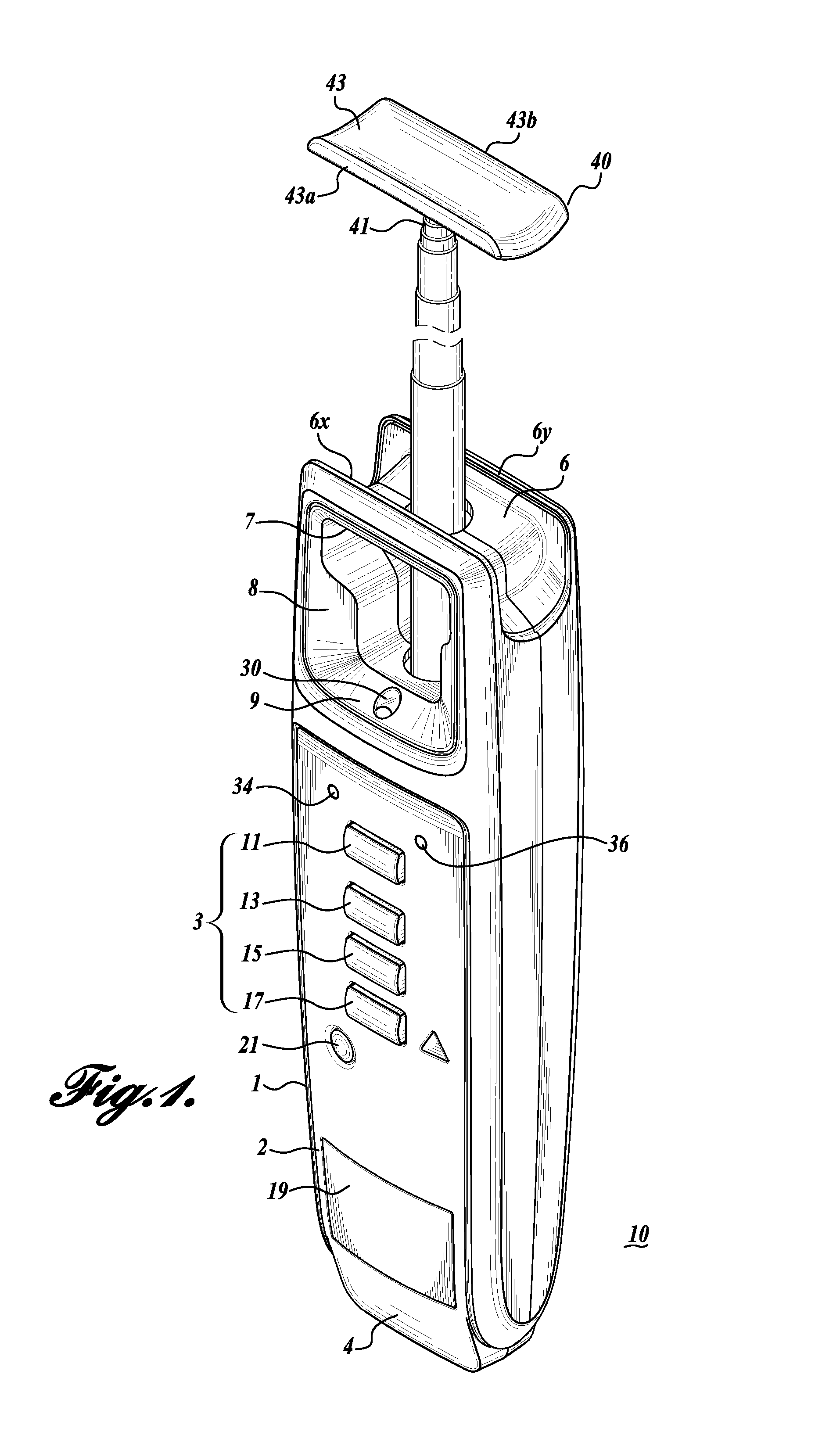 Fluorescent lamp testing device