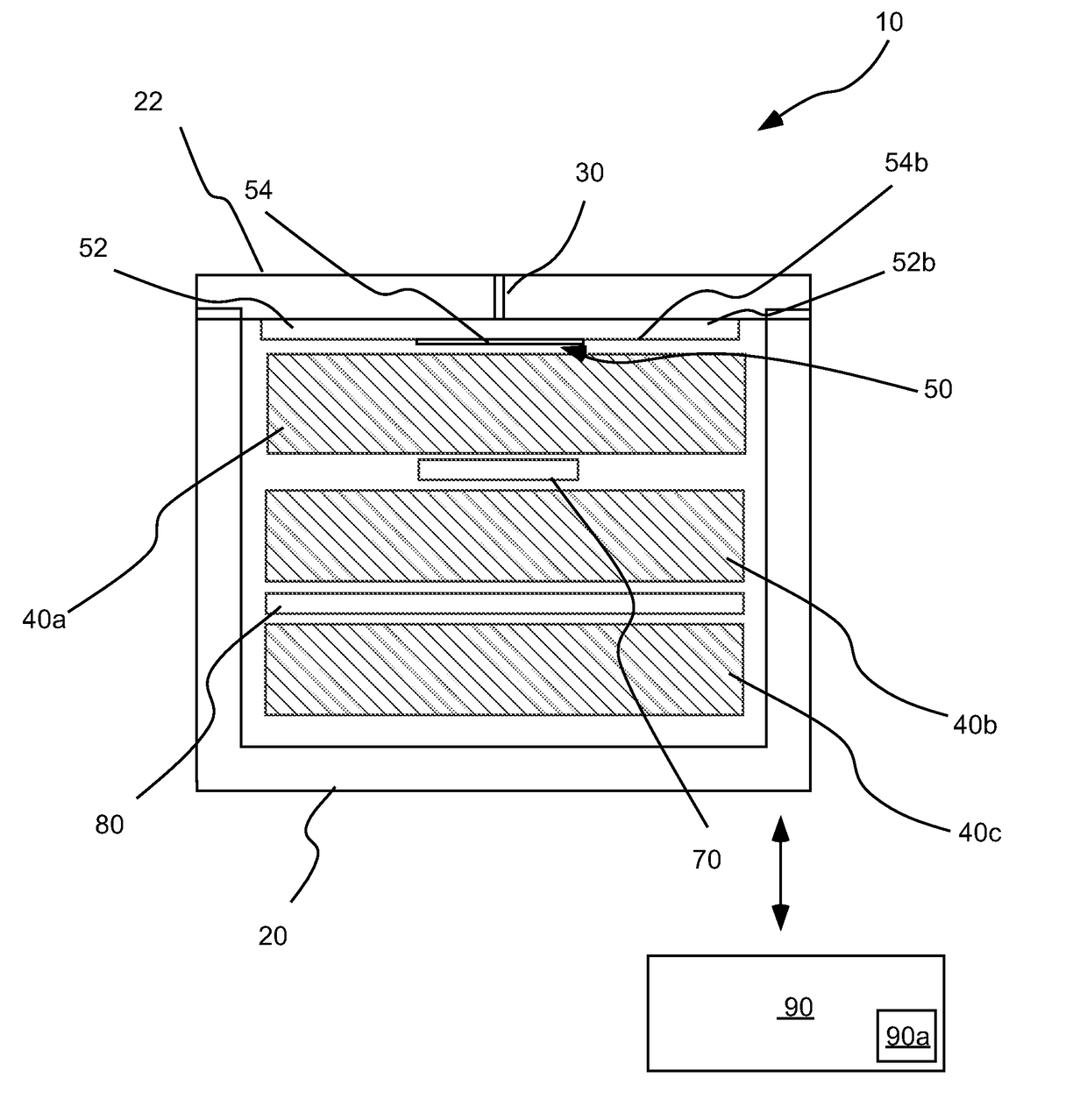 Sensor interrogation with fast recovery