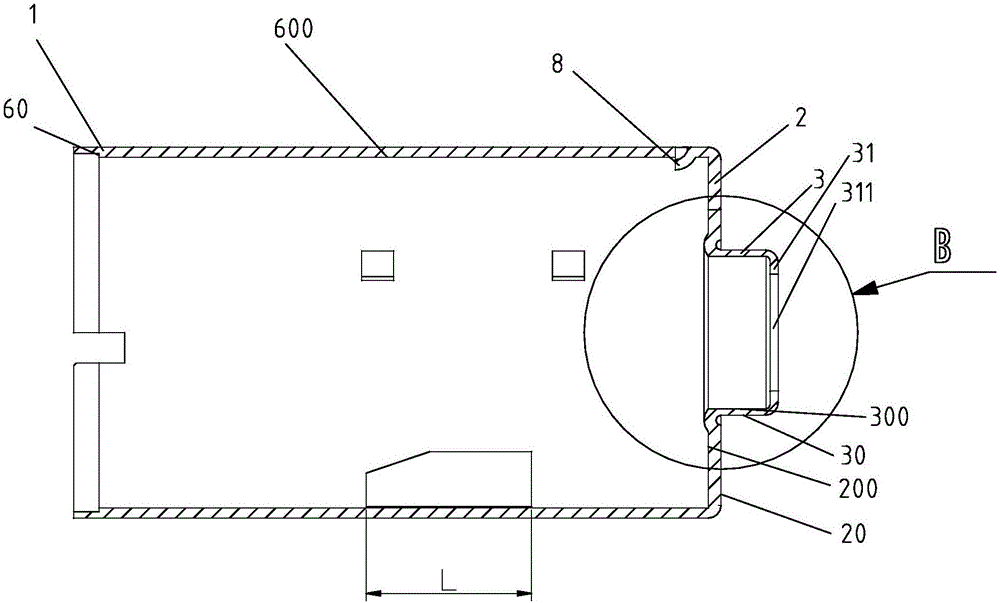 Automobile micromotor shell and manufacturing method thereof