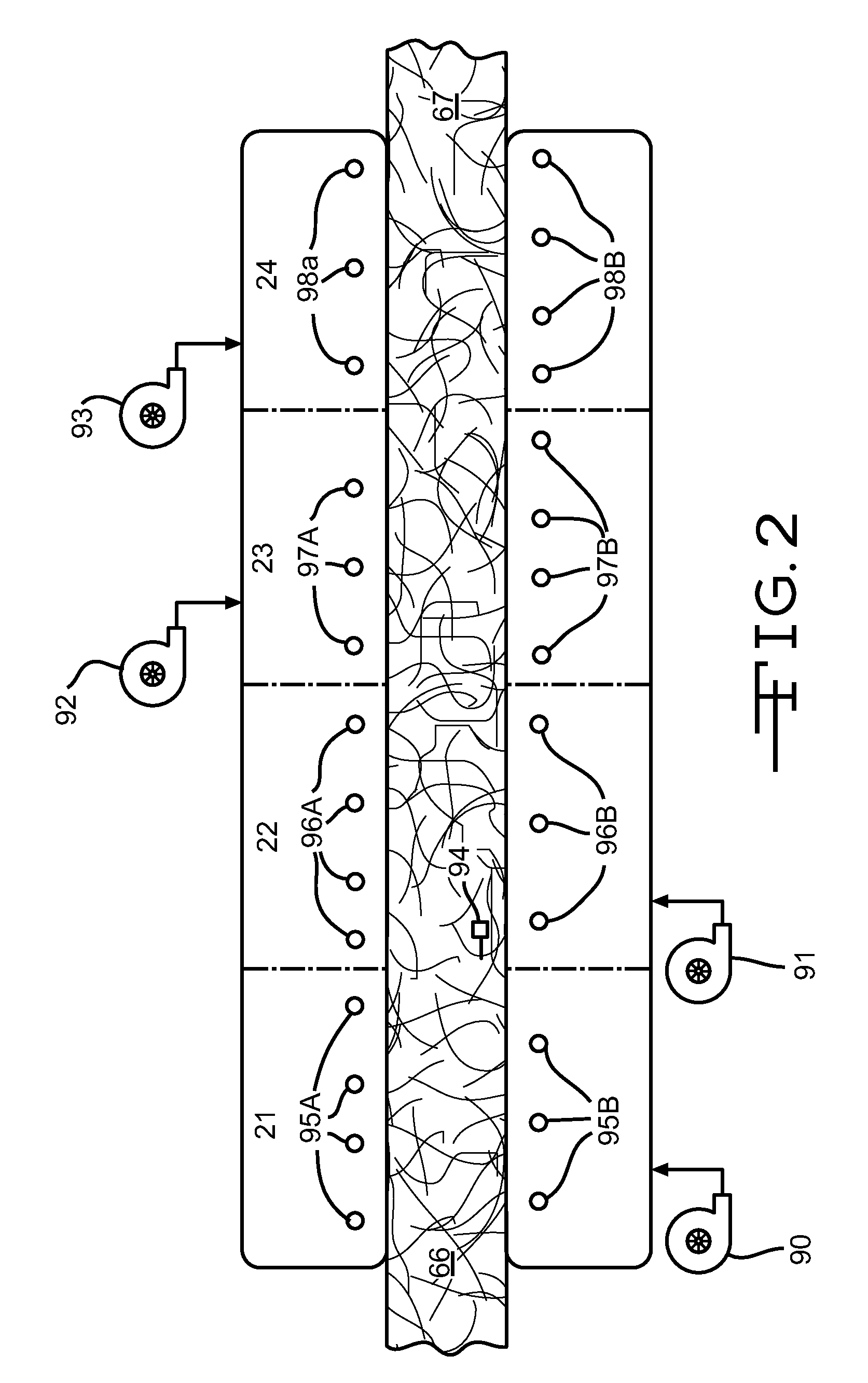 Multivariable predictive control optimizer for glass fiber forming operation