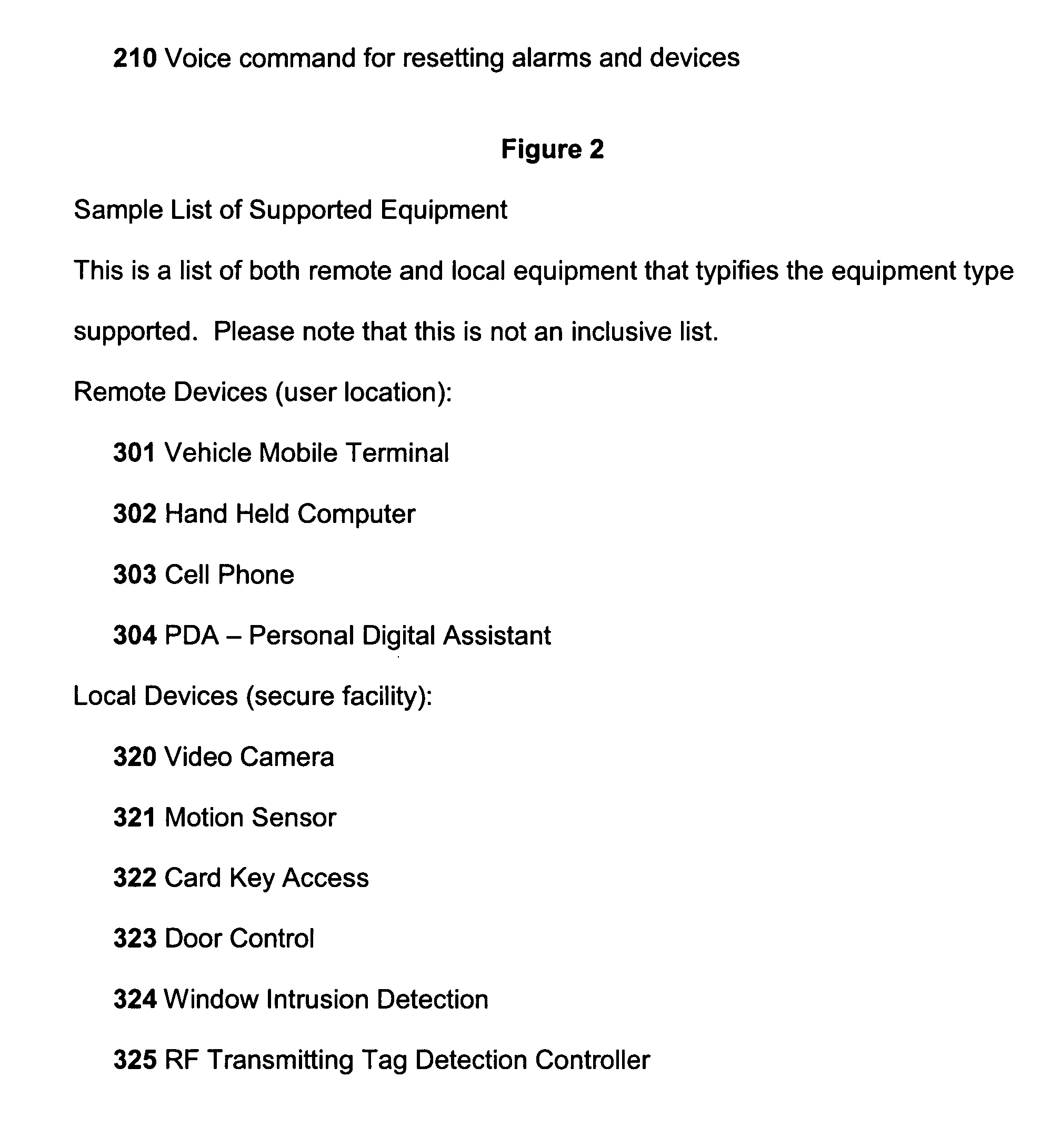 Voice remote command and control of a mapping security system