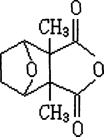 Synergic composition of cantharidin and organic phosphorous insecticide