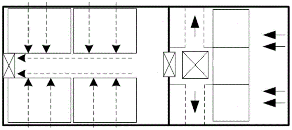 Mobile type energy storage system of lithium iron phosphate battery and control method thereof