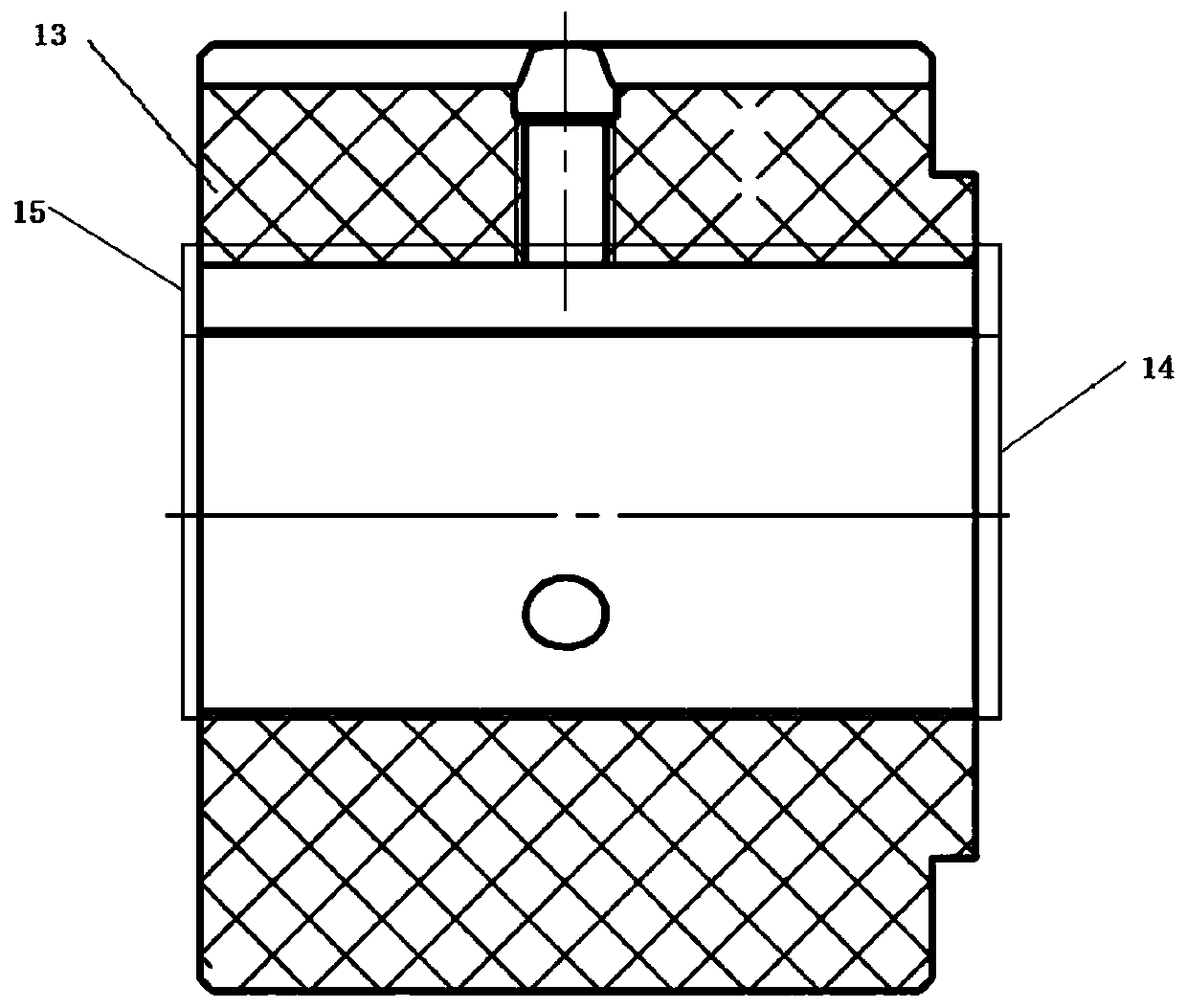 Anti-ignition gear and magnetron sputtering coating device