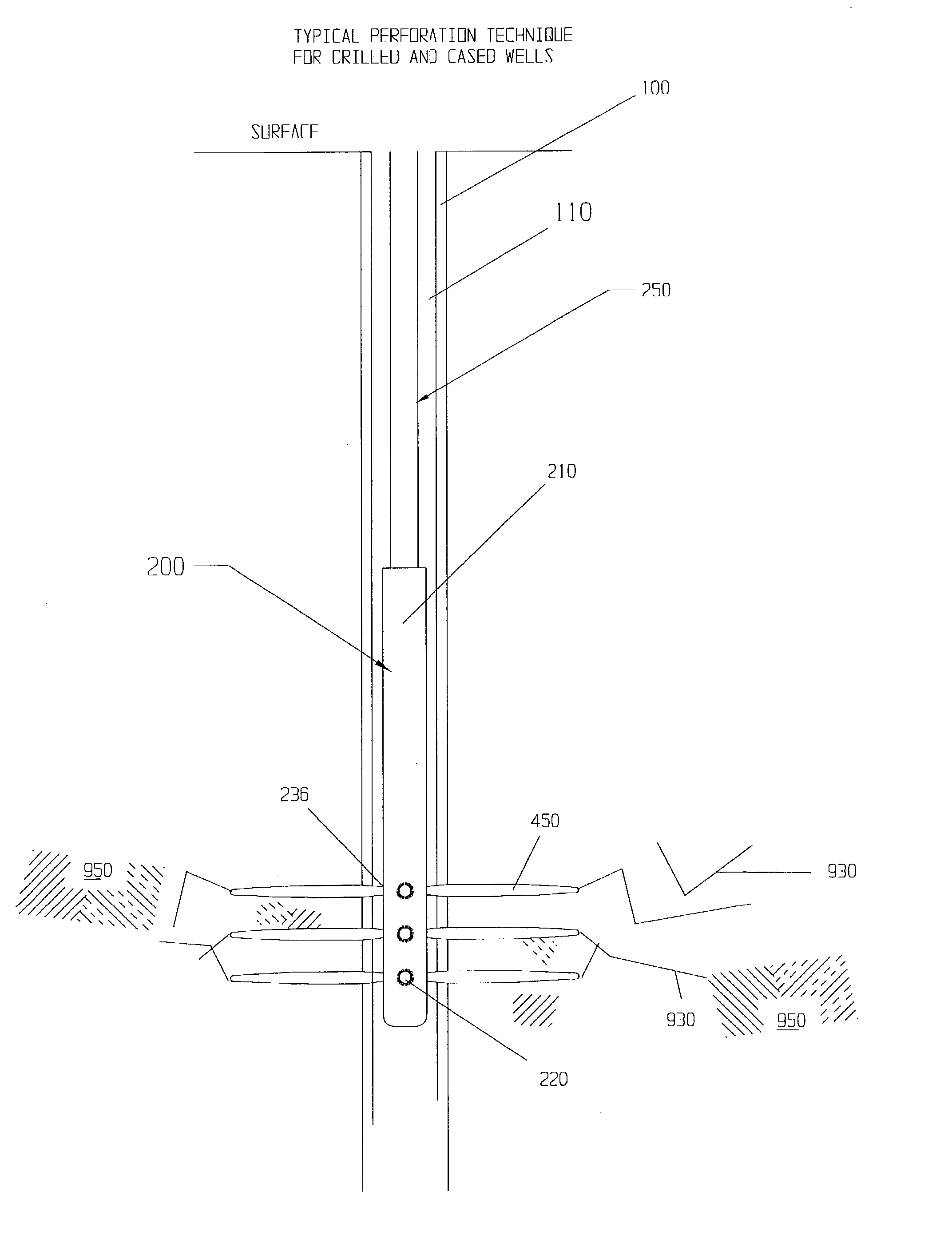 Well perforating gun