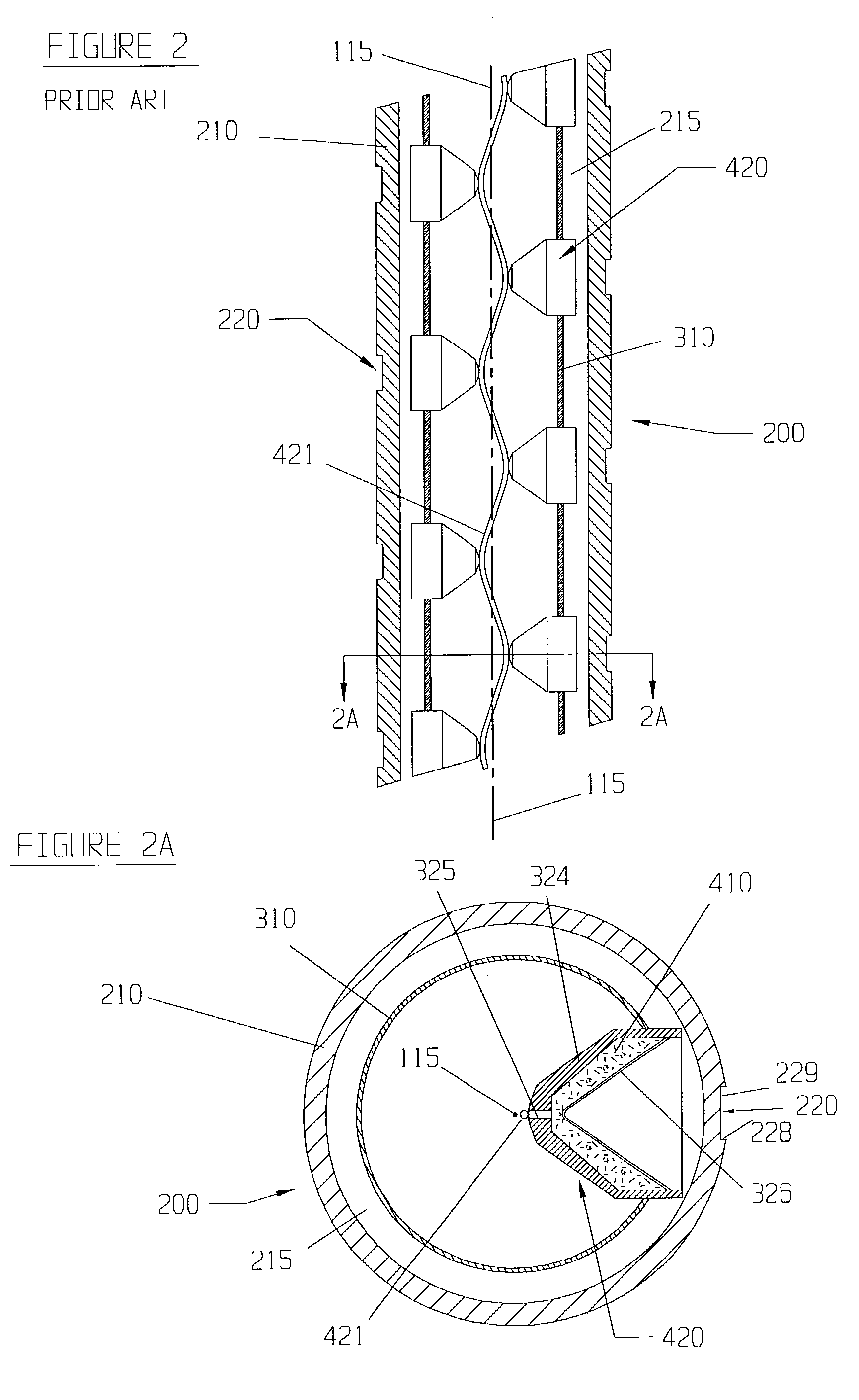 Well perforating gun