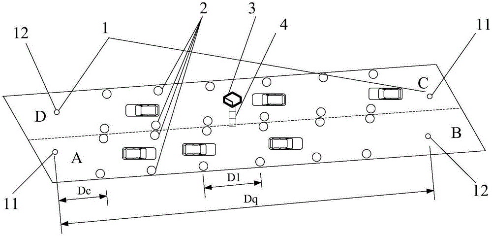 Highway active luminous contour mark traffic induction apparatus and method thereof