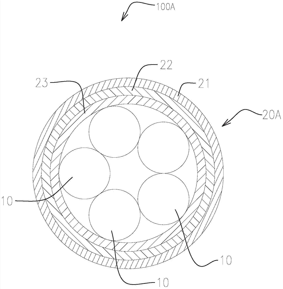 Cable and its preparation method and equipment