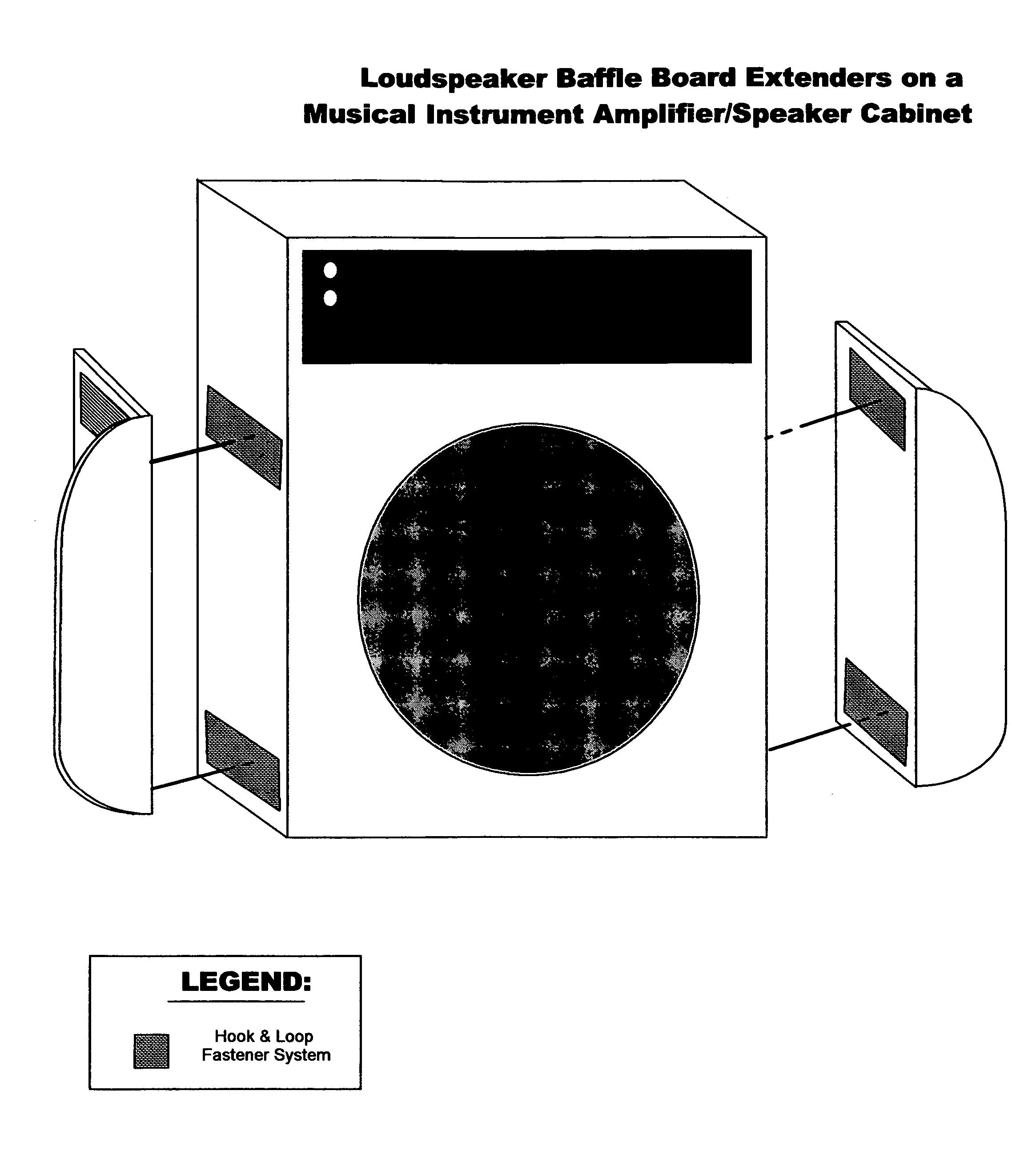 Loudspeaker baffle board extender