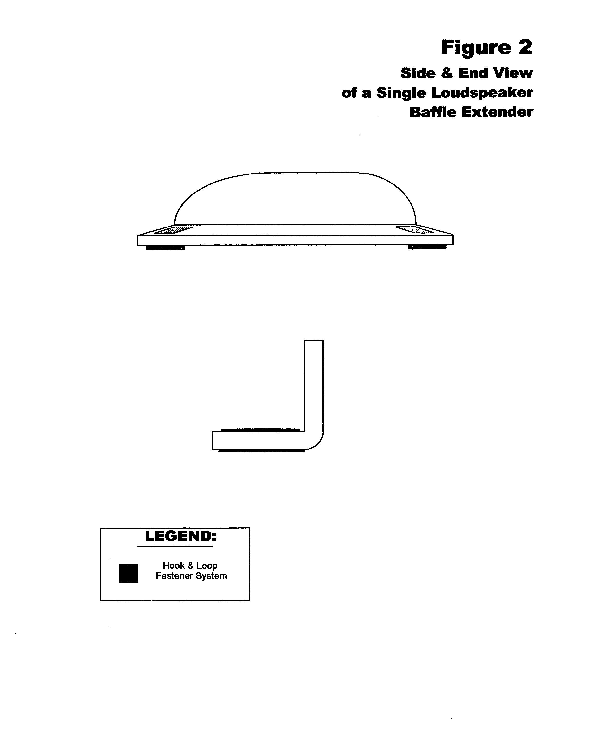 Loudspeaker baffle board extender